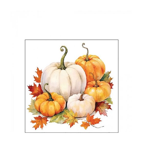 AMB.12518815 Pumpkin season papírszalvéta 25x25cm, 20db-os