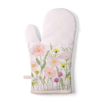   AMB.16420345 Pastel flowers pink edényfogó kesztyű 18x30cm, 100% pamut