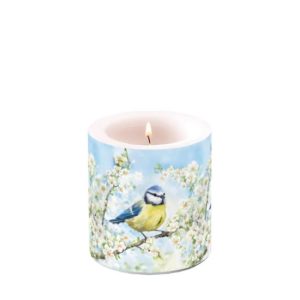 AMB.19220355 Blossom time átvilágítós gyertya 8x7,5cm 