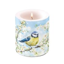 AMB.19320355 Blossom time átvilágítós gyertya 10x10cm