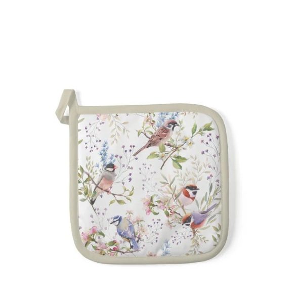 AMB.16520390 Busy birds edényalátét 20x20cm,100% pamut
