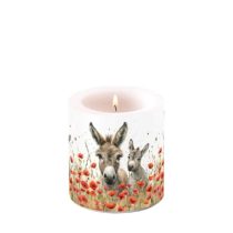 AMB.19220405 Lilly & Lou átvilágítós gyertya 8x7,5cm 