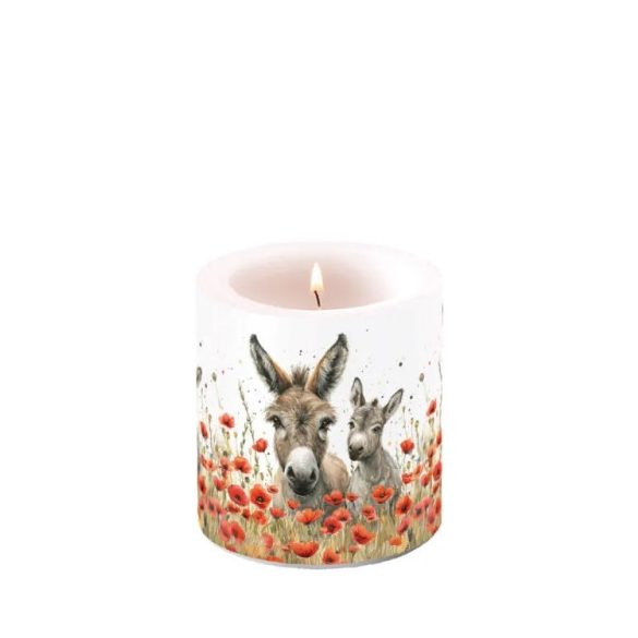 AMB.19220405 Lilly & Lou átvilágítós gyertya 8x7,5cm 