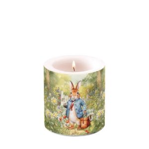 AMB.29220420 Mister Rabbit átvilágítós gyertya 8x7,5cm