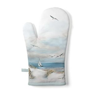 AMB.16419330 Sailing at sea edényfogó kesztyű 18x30cm, 100% pamut