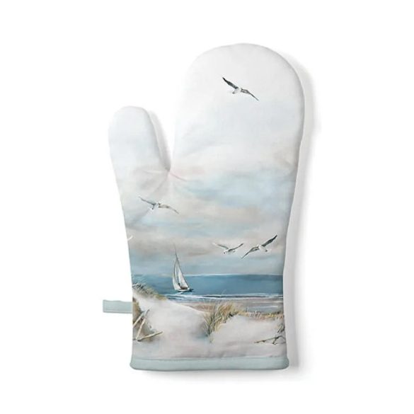AMB.16419330 Sailing at sea edényfogó kesztyű 18x30cm, 100% pamut