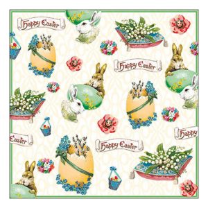 AMB.23319365 Easter banner papírszalvéta 33x33cm,20db-os