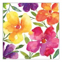 AMB.13319395 Happy bloomers papírszalvéta 33x33cm, 20db-os