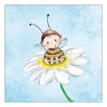 AMB.13319445 Bee child papírszalvéta 33x33cm, 20db-os