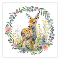 AMB.13319555 Fawn papírszalvéta 33x33cm, 20db-os
