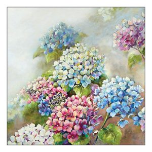 AMB.13319560 Hydrangea shades papírszalvéta 33x33cm, 20db-os
