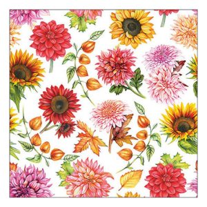 AMB.13319770 Autumn blooming papírszalvéta 33x33cm, 20db-os