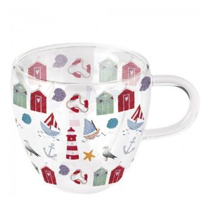 AMB.14419740 Nautical items duplafalú borosilicate üvegcsésze 0,25l