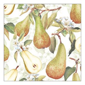 AMB.13319525 Pears papírszalvéta 33x33cm, 20db-os