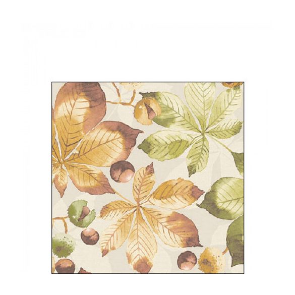 AMB.12519715 Castanea papírszalvéta 25x25cm, 20db-os