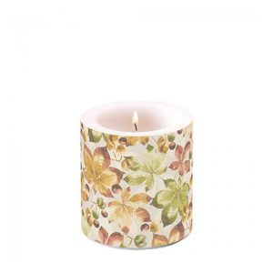 AMB.19219715 Castanea átvilágítós gyertya 8x7,5cm