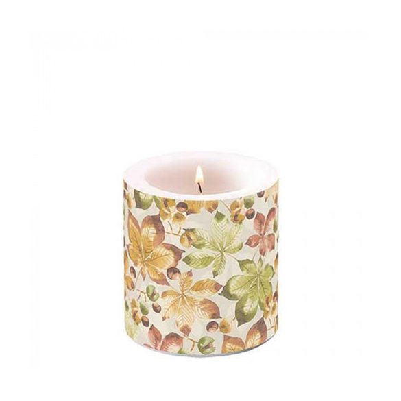 AMB.19219715 Castanea átvilágítós gyertya 8x7,5cm