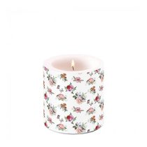   AMB.19219350 Charlotte white átvilágítós gyertya 8x7,5cm 