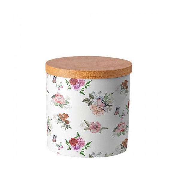 AMB.17419350 Charlotte white porcelán konyhai tároló 10x10cm