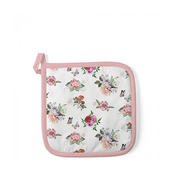 AMB.16519350 Charlotte white edényalátét 20x20cm,100% pamut