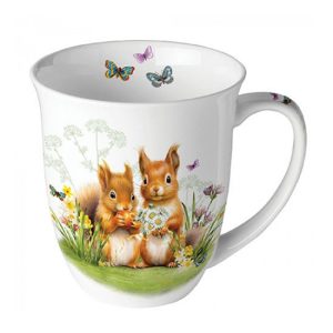 AMB.18419465 Little squirrel porcelánbögre 0,4l