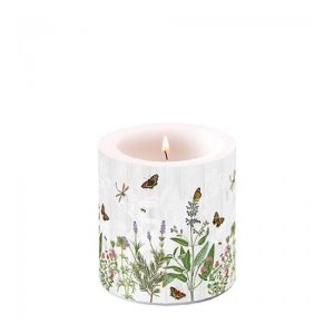 AMB.19219345 Herb Garden átvilágítós gyertya 8x7,5cm 
