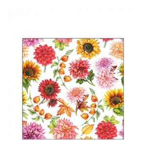 AMB.12519770 Autumn blooming papírszalvéta 25x25cm, 20db-os