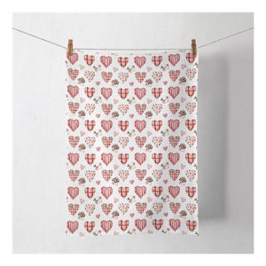 AMB.17819745 Lovely Hearts konyharuha 50x70cm, 100% pamut
