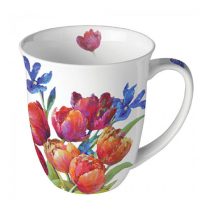 AMB.18419310 Tulips of joy porcelánbögre 0,4l