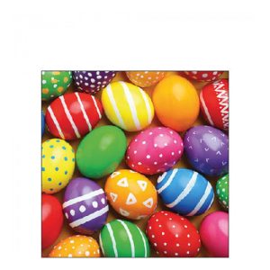 AMB.22519750 Painted Easter eggs papírszalvéta 25x25cm, 20db-os