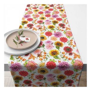 AMB.16619770 Autumn blooming asztali futó 40x150cm, 100% pamut