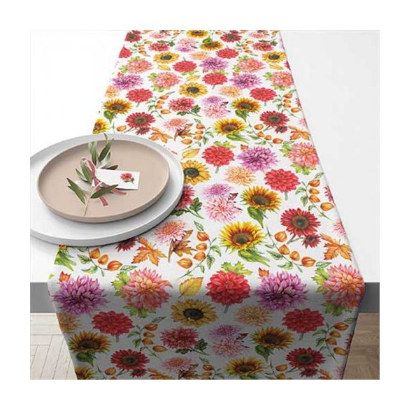 AMB.16619770 Autumn blooming asztali futó 40x150cm, 100% pamut