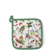   AMB.36519955 Birds in Winter edényalátét 20x20cm, 100% pamut