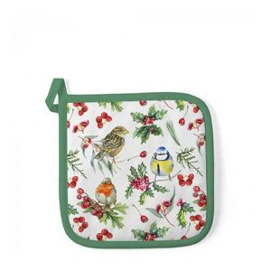 AMB.36519955 Birds in Winter edényalátét 20x20cm, 100% pamut