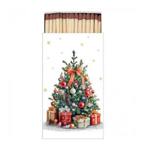 AMB.39519175 Decorated Christmas tree gyufa 6,5x11cm