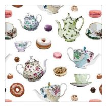   AMB.13318610 Classic tea pots papírszalvéta 33x33cm, 20db-os