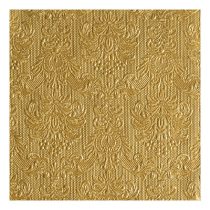   AMB.14004937 Elegance gold dombornyomott papírszalvéta 40x40cm,15db-os