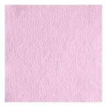   AMB.14004928 Elegance rose dombornyomott papírszalvéta 40x40cm,15db-os