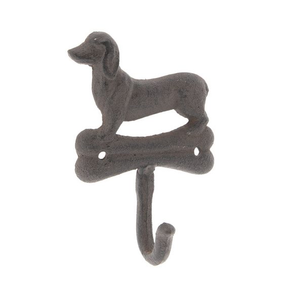 CLEEF.6Y3044 Fém falifogas tacskós 10x4x15cm