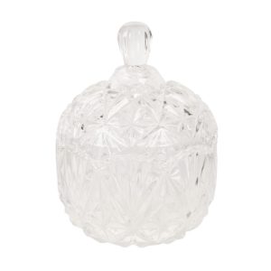 CLEEF.6GL2831 Vésett üveg bonbonier 13x19cm
