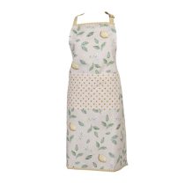 CLEEF.LEL41 Kötény 70x85cm, 100% pamut, Lemons & Leafs