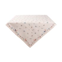   CLEEF.CAR05 Asztalterítő 150x250cm, pamut, Chicken and Rooster