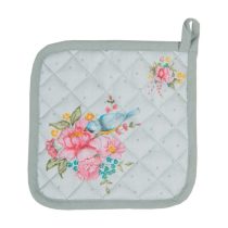   CLEEF.CHB45 Edényalátét 20x20cm,100% pamut,Cheerful Birdie