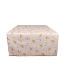   CLEEF.YFB64 Asztali futó 50x140cm, 100% pamut, Your Favourite Breakfast