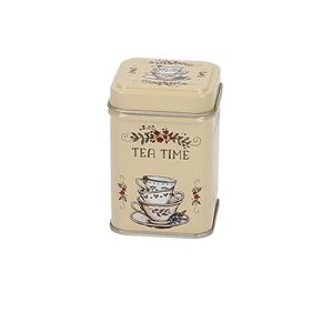 T.B.TTM923 Fémdoboz 44x44x62mm,25g, Tea Time