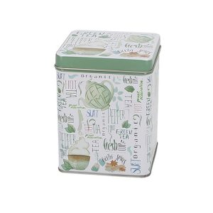 T.B.FRT883 Fémdoboz 88x88x113mm,200g Fresh Tea