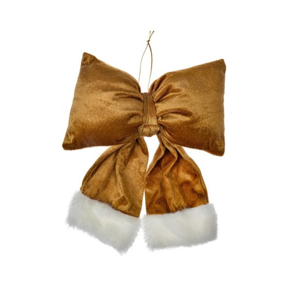 CLEEF.66098M Arany masni dekorációs függődísz, műszálas, 22x5x26cm
