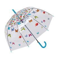 CLEEF.JZUM0093 Pillangós esernyő, műanyag, 90x82cm