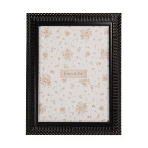 CLEEF.2F1270S Fekete klasszikus fa képkeret14x1x19/10x15cm