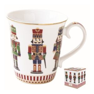 R2S.1101NUTC Porcelánbögre 275ml,dobozban,Nutcracker